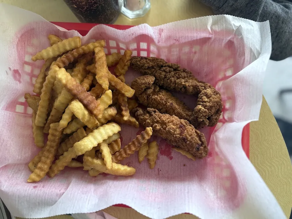 Kids Chicken Strips Combo